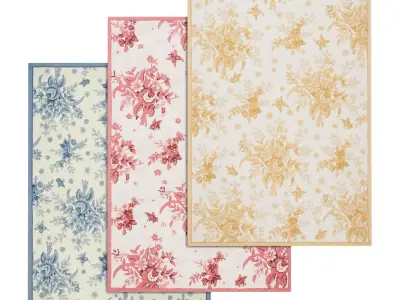 Rug Set 2379 3D model
