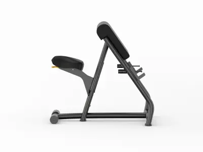 Technogym Pure Scott Bench 3D model