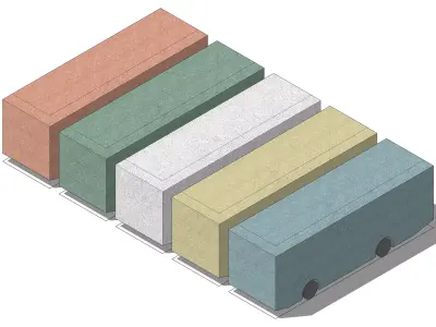 Simple Bus 3D model