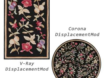 Rugs No 154 Low-poly 3D model