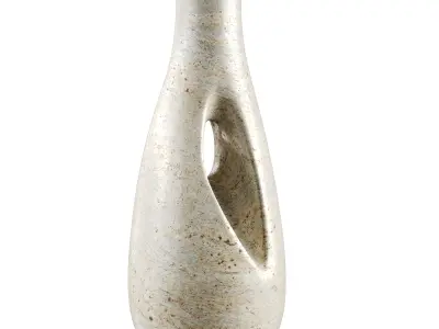 Vase decor Low-poly 3D model 15