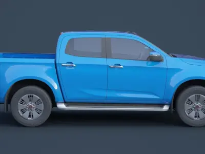 Isuzu D-MAX 2020 3D model