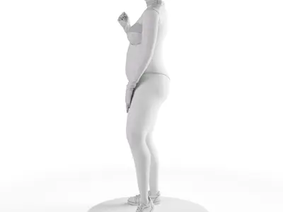 RBK Cardio B Bodysuin Mannequin 3D model