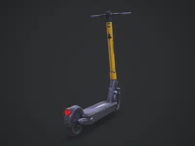 Electric Scooter Whoosh 3D model