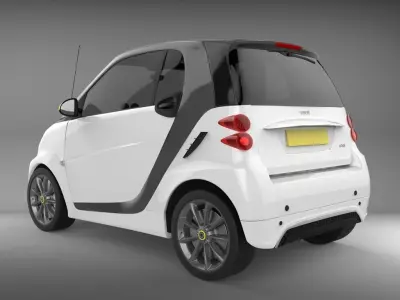 Smart Fortwo  2013 3D model