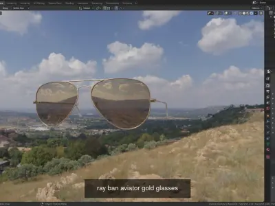 2 type of glasses 3D Model Pack