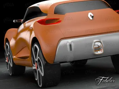 Renault Captur concept  3D model