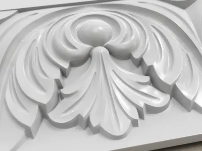 Decoration Molding 3D model 3D model