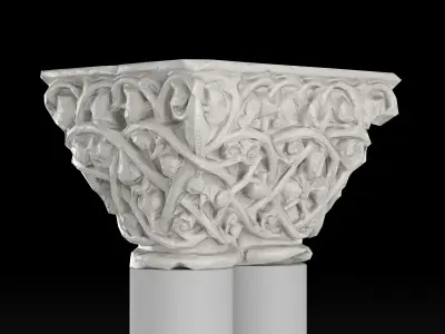 Capital 5 Low-poly 3D model