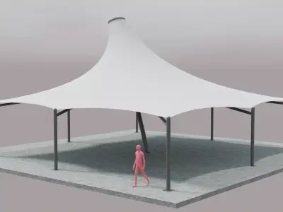 Tensile Structure 3D model