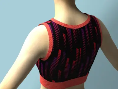 Sport Bra 3D model