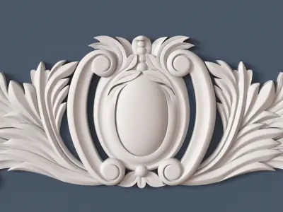 Decorative Onlay 3D model 9
