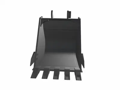 Loader Bucket Low-poly 3D model