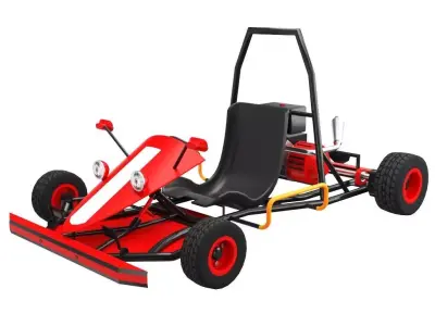 Go Cart 3D model