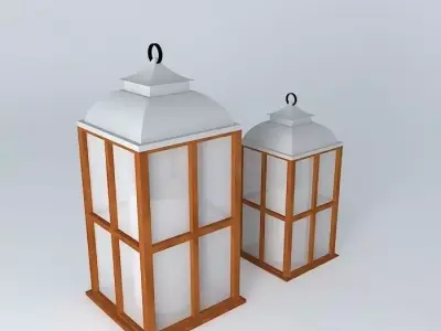 lanterns, flashlights Free 3D model