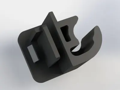 Toyota Starlet EP91 Glanza parcel shelf clips 3D print model