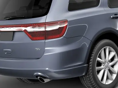 Dodge Durango 2014 3D model