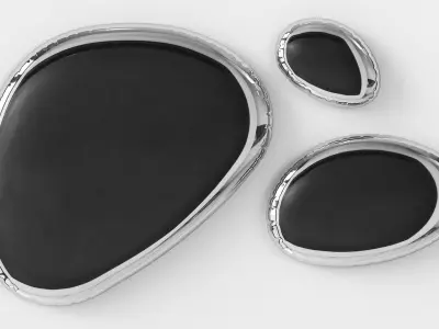 Abstract mirror Tafla by Zieta 3D model