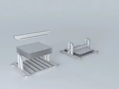 BAMBOO NAPKIN HOLDER Free 3D model
