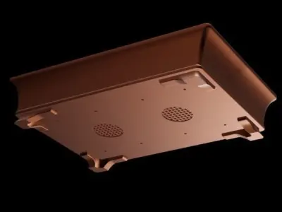 Bonsai Pot rectangular 004 3D print model