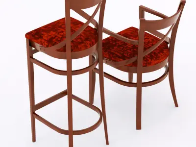 Paged Meble chairs 3D model