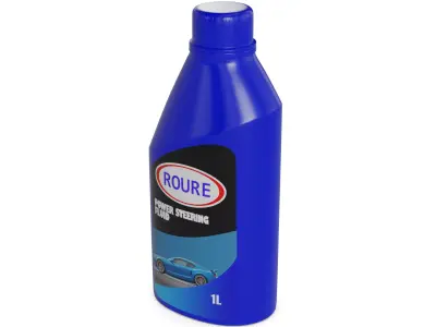 Oil and lubricants Car Care - Oil and Lubricants Low-poly 3D model