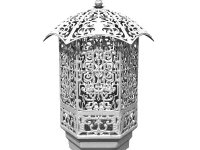 Ornament Lantern 3D model