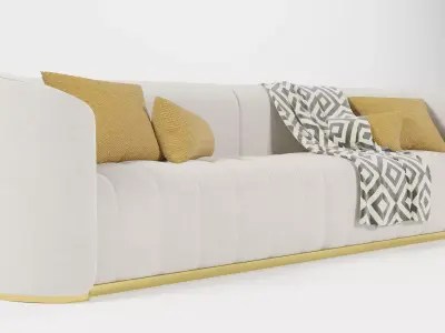 luxury sofa 3D model