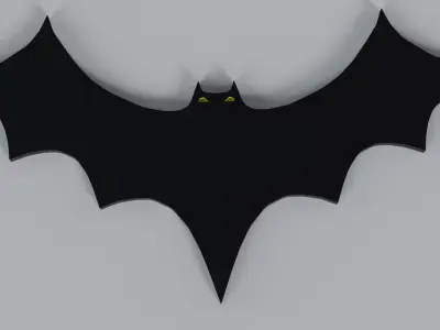 Ornamental bats 3D print model