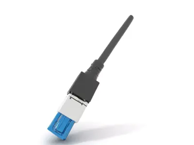 USB  Cable Connector Model Pack for Electronic Devices Low-poly 3D model