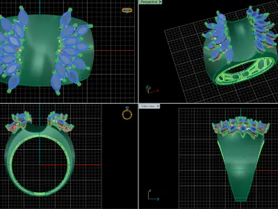 jewelry ring 245 3D print model