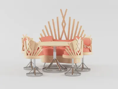 Dining Table  3D model