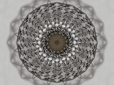 Modern Vase Low-poly 3D model