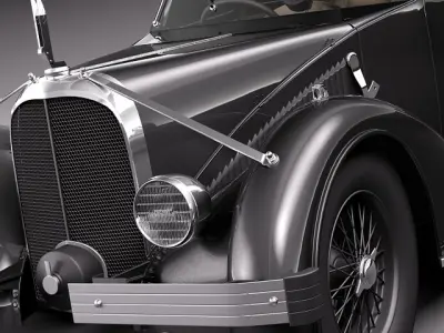 Avions Voisin C25 Aerodyne 1935 3D Model 3D model