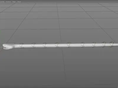 Snake Rig 3D model