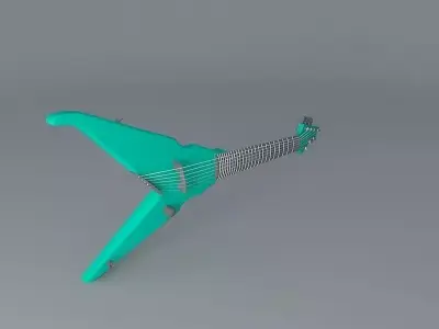 Mark Wood 7 string electric violin Free 3D model