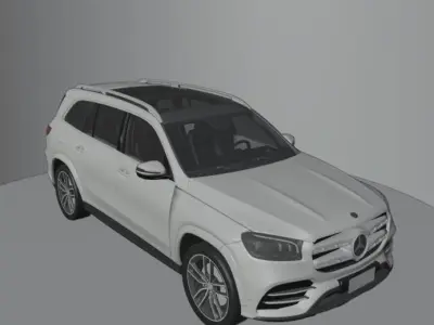 Mercedes Benz GLS 580 2020 3D model