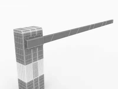 Boom Gate 3D model