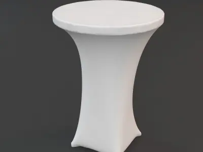 Party Table 3D model