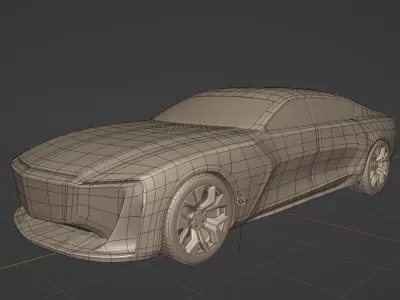 cadillac lumin 3D model