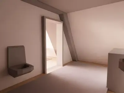 A Frame Cabin 3D model