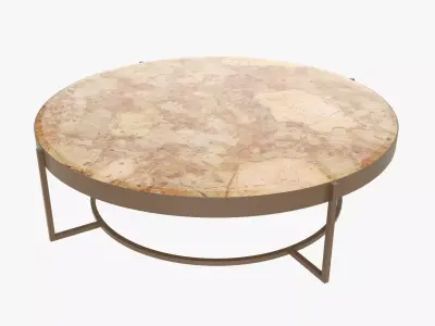 Coffee table round 3D model
