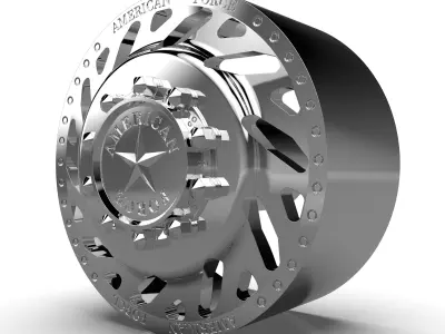 AMERICAN FORCE F07 TREK DRW WHEEL 3D print model