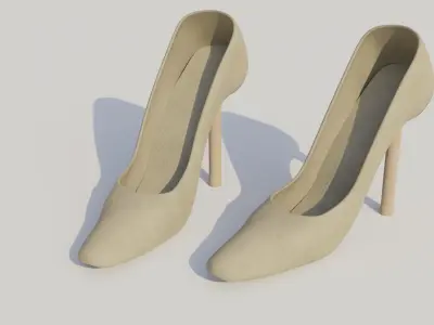 Woman shoes 3D model 3D model