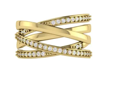 Pandora Engagement  Ring  3D print model