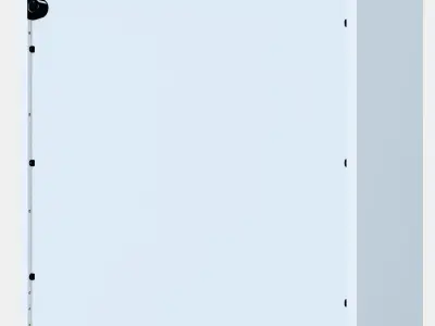 EKET Cabinet w 2 doors and 1 shelf 1 Low-poly 3D model