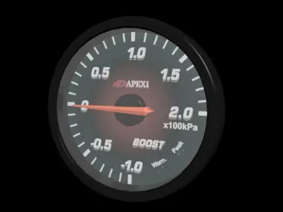 Apexi EL Low-poly 3D model