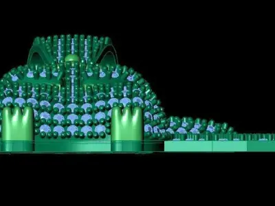 Spark of Elegance Pikachu Diamond Locket 3D print model