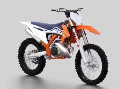 2023 - KTM 250 SX 3D model