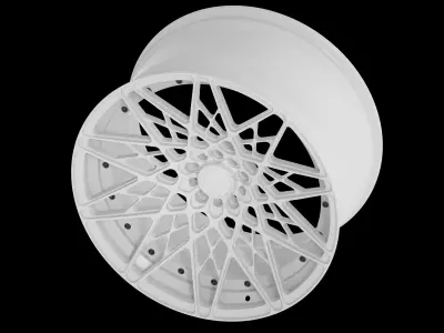 GOVAD FORGED WHEEL G54 ZAMOS 2-Piece  Car Rim 3D model